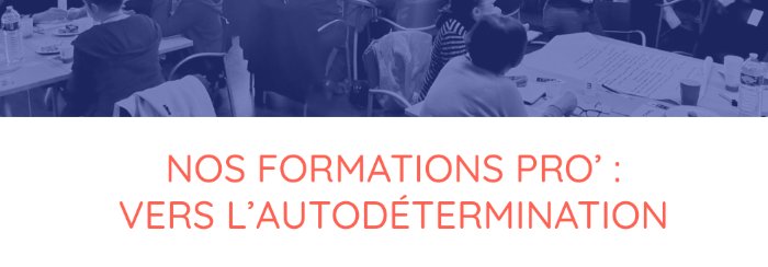Mes mains en or : formations pro "vers l'autodétermination"